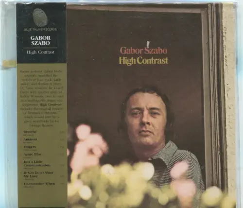 CD Gabor Szabo: High Contrast (Verve) Japan Pressung