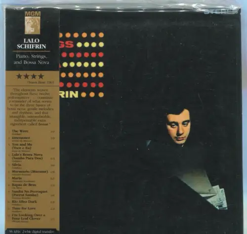 CD Lalo Schifrin: Piano Strings & Bossa Nova (Verve) Japan Pressung