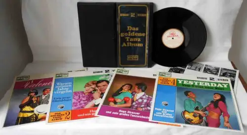 4LP Album Hugo Strasser: Das goldene Tanz Album (Studio 2 Stereo) (EMI)