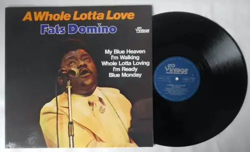 LP Fats Domino: A Whole Lotta Love (Vintage 50003) D