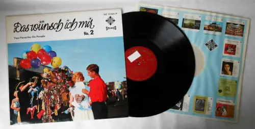 LP Das wünsch ich mir  No. 2 (Telefunken Stereo SLE 14 262-P) D 1962