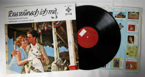 LP Das wünsch ich mir  No. 3 (Telefunken Stereo SLE 14 286-P) D 1963