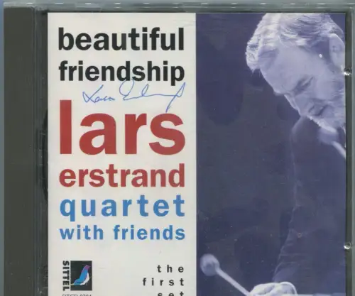CD Lars Erstrand Quartet: Beautiful Friendship (Sittel) 1992. Signiert