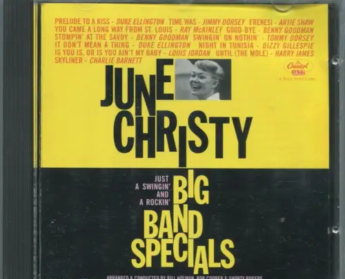 CD June Christy: Big Band Specials (Capitol) 1999