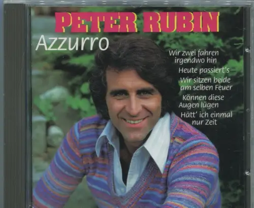 CD Peter Rubin: Azzurro (Polydor)