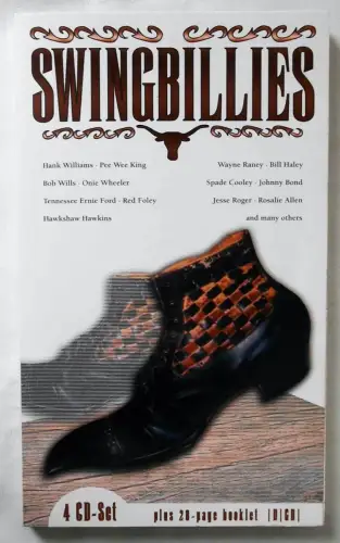 4CD Set Swingbillies (Membran) 2005. w/28 page Booklet
