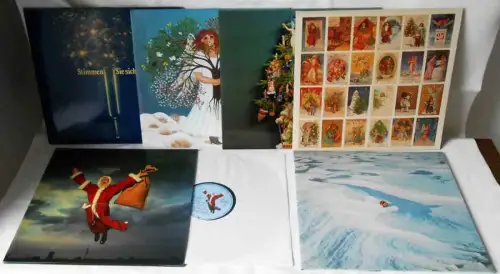 12 LP Zum Jahreswechsel (Teldec) 1970er Jahre (6 Doppelalben)