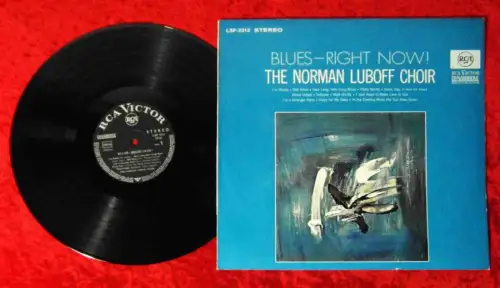 LP Norman Luboff Choir: Blues - Right Now! (RCA LSP-3312) D