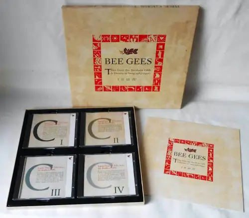 4CD Box Bee Gees: Tales From The Brothers Gibb 1967 - 1990 (Polydor)