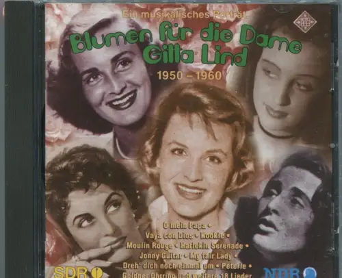 CD Gitta Lind: Blumen für die Dame 1950 - 1960  (Koch)