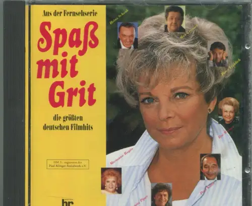 CD Spaß mit Grit - TV Show Grit Böttcher - (Columbia) 1991