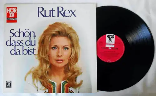 LP Rut Rex: Schön, dass Du da bist (Hör Zu SHZE 352 Stereo) D 1972