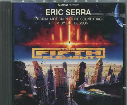 CD Fifth Element  - Soundtrack - Eric Serra (Virgin) 1999