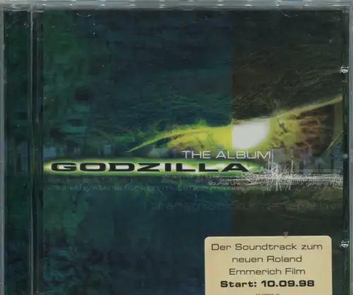 CD Godzilla - The Album   - Soundtrack - 1998 (Epic)