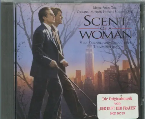 CD Scent Of A Woman  - Soundtrack - Thomas Newman - (MCA) 1993