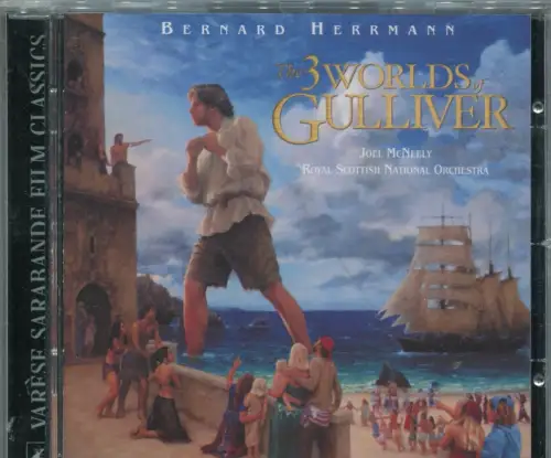 CD 3 Worlds of Gulliver  - Soundtrack - (Varese Sarabande) 2001