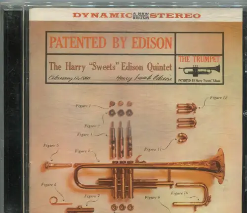 CD Harry "Sweets" Edison Quintet: Patented By Edison (JC)