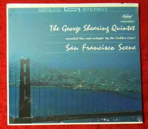 LP George Shearing Quintet: San Francisco Scene (Capitol ST 1715) US 