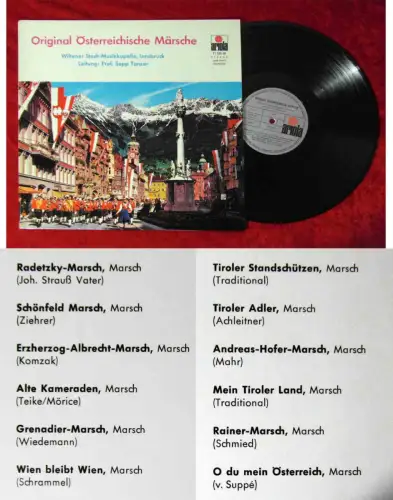 LP Original Österreichische Märsche (Ariola 71 335 IU) A