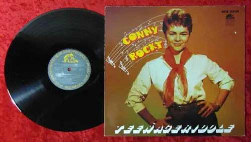 LP Conny Froboess: Conny Rockt (Bear Family BFX 15049) D 1979