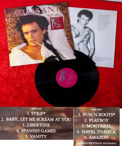LP Adam Ant: Strip (CBS 25705) NL 1983