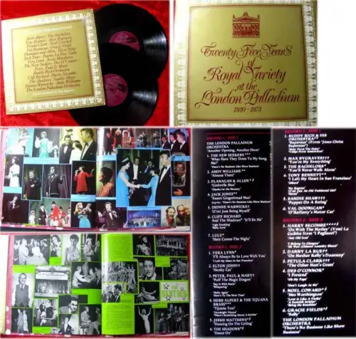 2LP 25 Years Royal Variety at London Palladium 1973