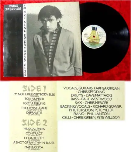 LP Chris Spedding Im not like everybody else