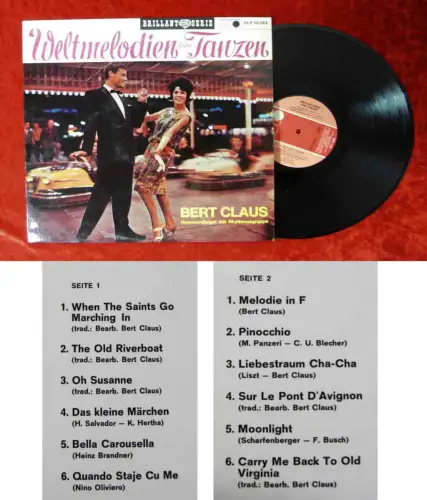 LP Bert Claus: Weltmelodien zum Tanzen (Metronome HLP-10.042) D