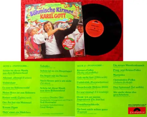 LP Böhmische Kirmes mit Karel Gott