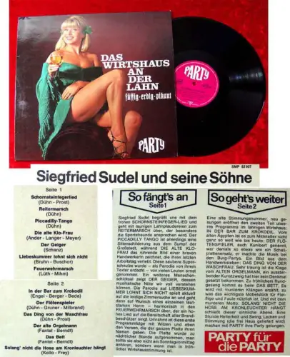 LP Siegfried Sudel & Söhne: Das Wirtshaus an der Lahn 