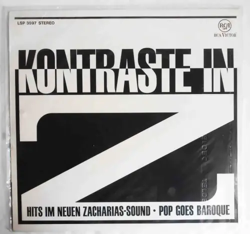 LP Provocative Strings Of Helmut Zacharias: Kontraste in Z (RCA LSP 3597) D 
