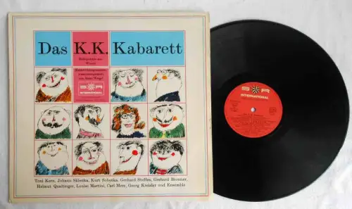 LP Das K.K. Kabarett - Höhepunkte Wiener Kabarettprogramme - (SR International) 