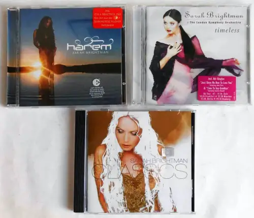 3 CD´s  Sarah Brightman   - Sammlung -