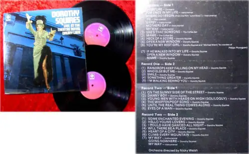 2LP Dorothy Squires Live at Theatre Royal Drury Lane