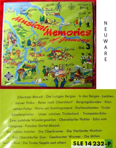 LP Musical Memories of Germany Vol. 3