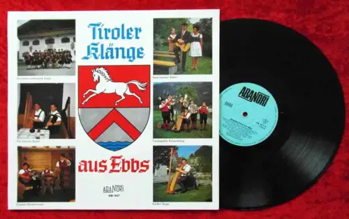 LP Bundesmusikkapelle Ebbs: Tiroler Klänge aus Ebbs (Abanori ABL 807) A1972