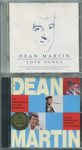 2CD Dean Martin: Unforgotten / Love Songs