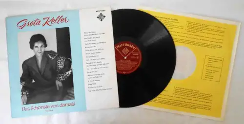 LP Greta Keller: Das Schönste Von Damals 1935 - 1938 (Telefunken HT-P-500) D