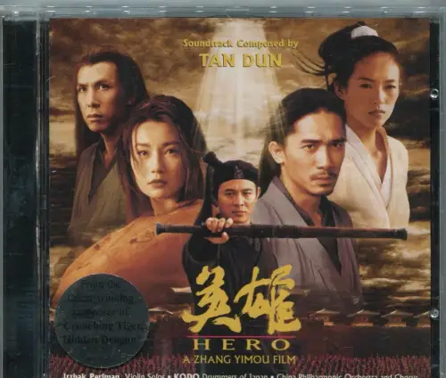 CD Hero - Soundtrack - Tan Dun (Sony) 2002