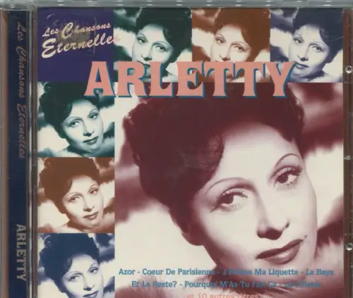 CD Arletty: Les Chansons Eternelle (Galaxy) 1995