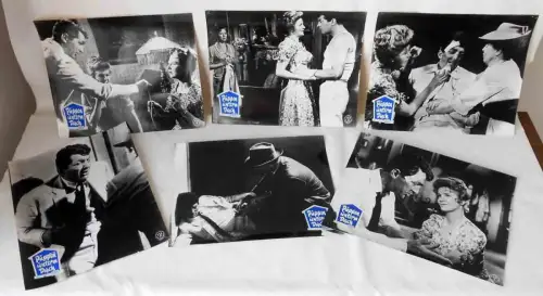 11 Original s/w Aushangfotos Dean Martin "Puppen unterm Dach" (United Artists)