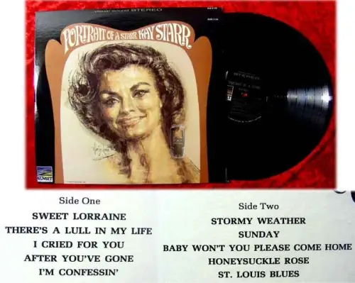 LP Kay Starr Portrait of a Starr