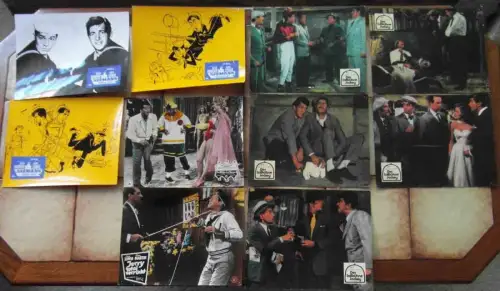 19 Original Aushangfotos Dean Martin & Jerry Lewis  - Sammlung -