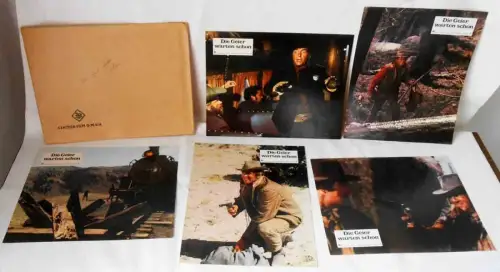 10 Kino Aushangfotos Dean Martin Rock Hudson: Die Geier warten schon