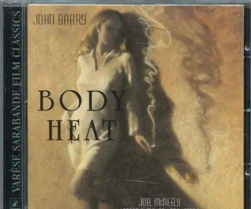 CD Body Heat - Soundtrack - John Barry (Varese Sarabande) 1998