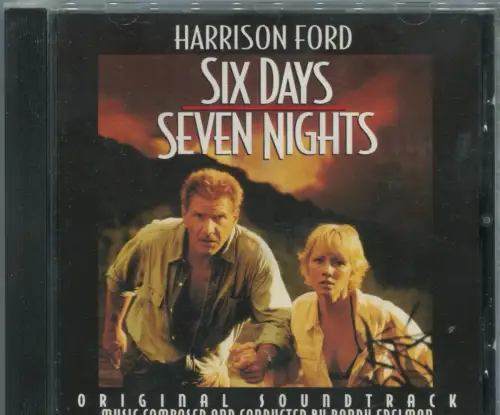 CD SixDays Seven Nights - Soundtrack - Randy Edelman (Touchstone) 1998