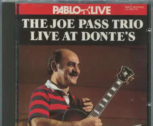 CD Joe Pass Trio: Live at Donte´s (Pablo Zyx)