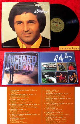 LP Richard Anthony: Disque D´Or...