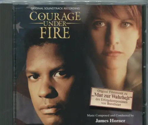 CD Courage Under Fire - Soundtrack - James Horner (Angel) 1996