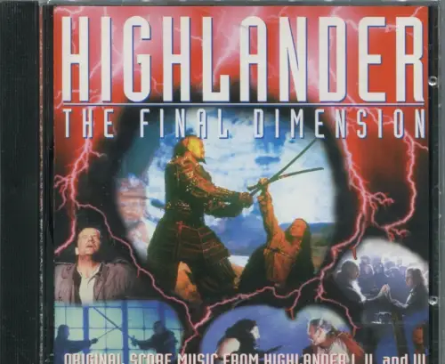 CD Highlander - The Final Dimension - Soundtrack - (Edel) 1995
